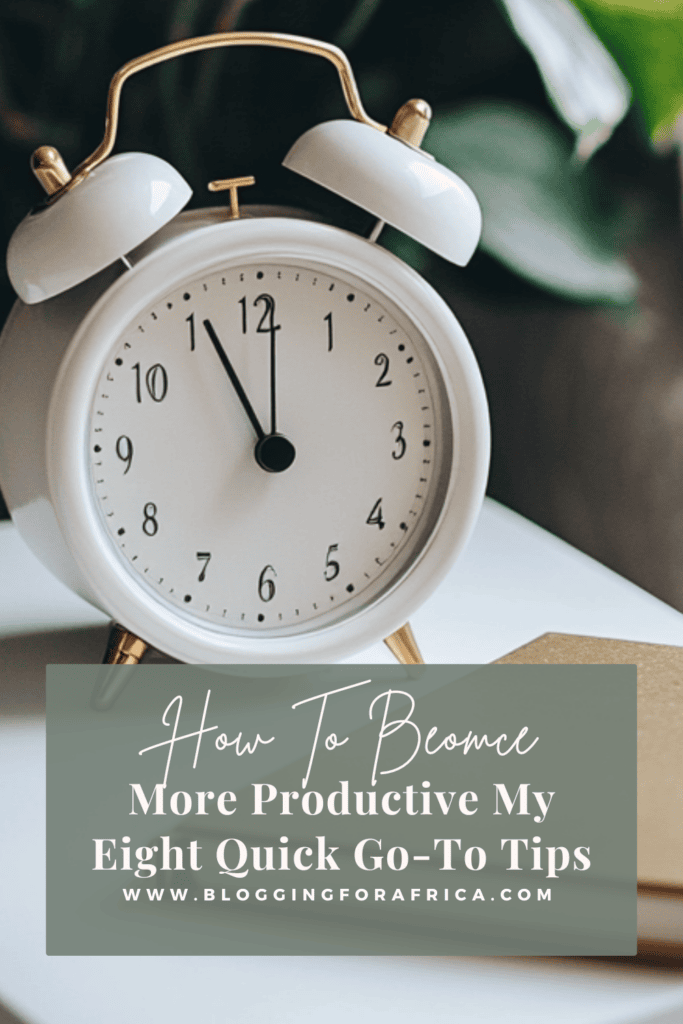 Productivity Tips