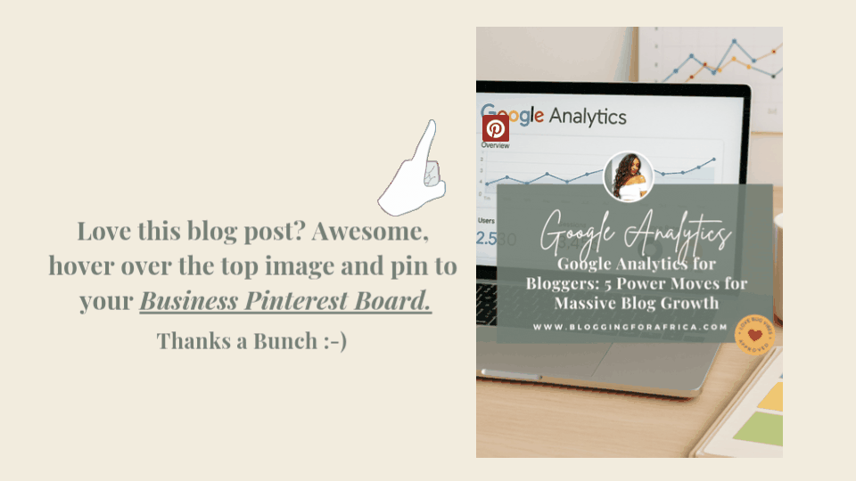 Google analytics for bloggers