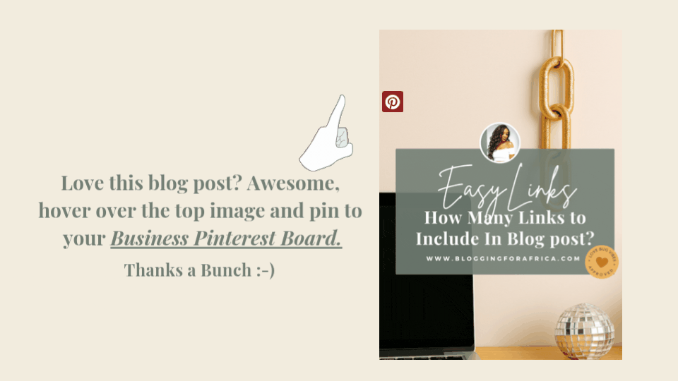 How many links should you include in a blog post
