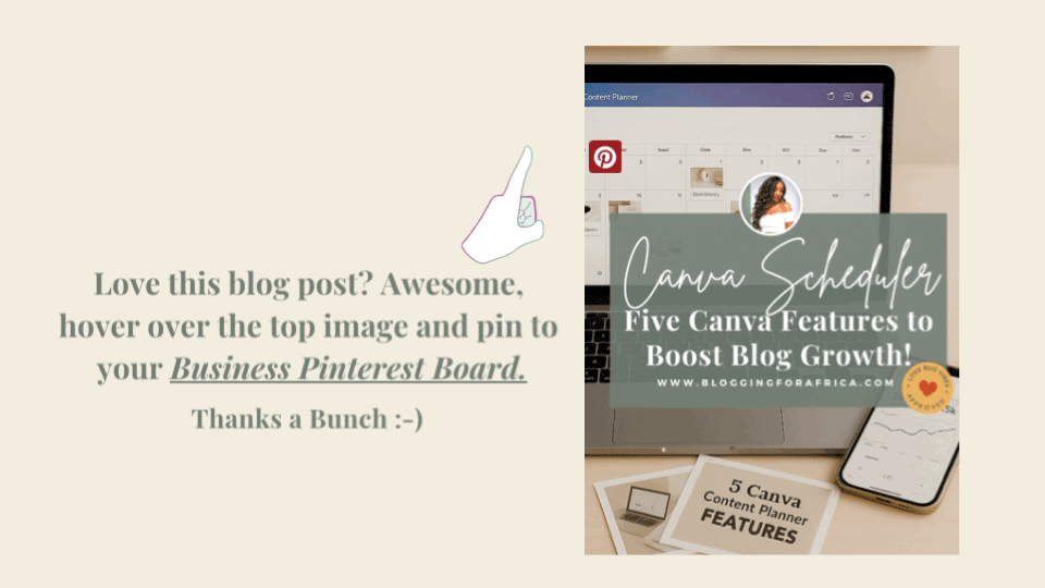 Canva Content Planner 